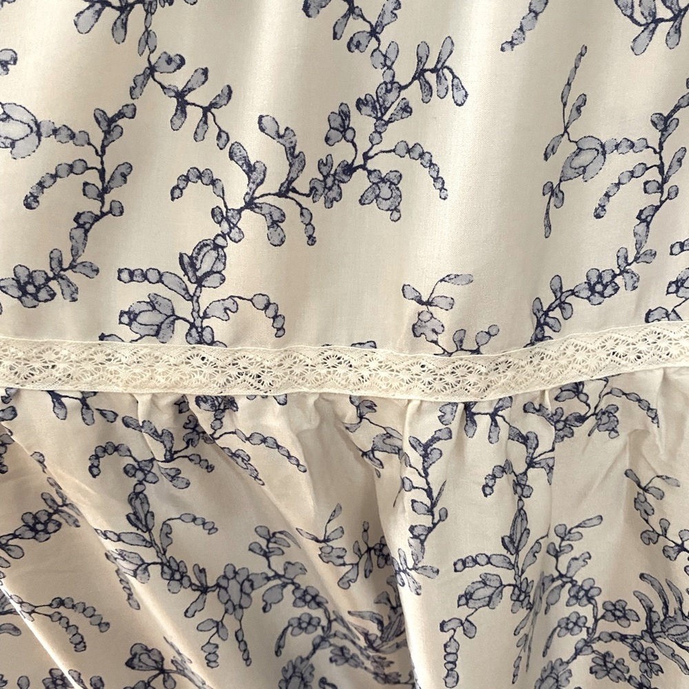 LITTLE JOE by GAIL ELLIOT Silk Maxi Skirt sized Small - Picture 6 of 9